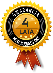 Gwarancja 4 lata Next Business Day On Site