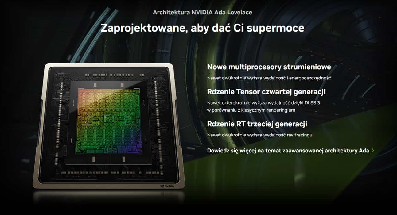 Architektura nVidia Ada Lovelace RTX40