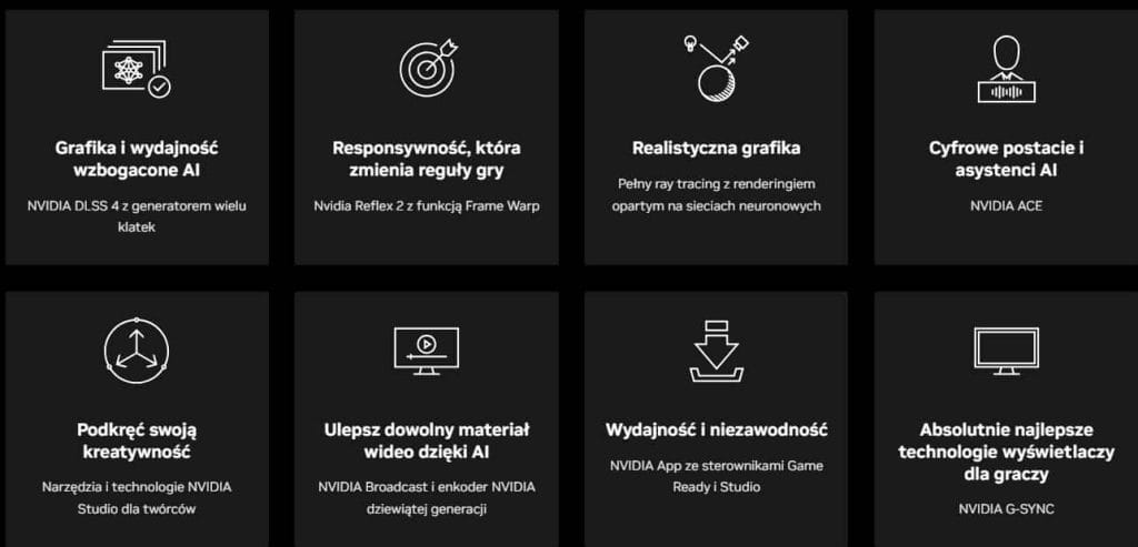 Karty graficzne nVidia GeForce RTX5060 ti 5070 5080 5090