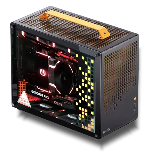 Komputer JONSBO Z20 black orange